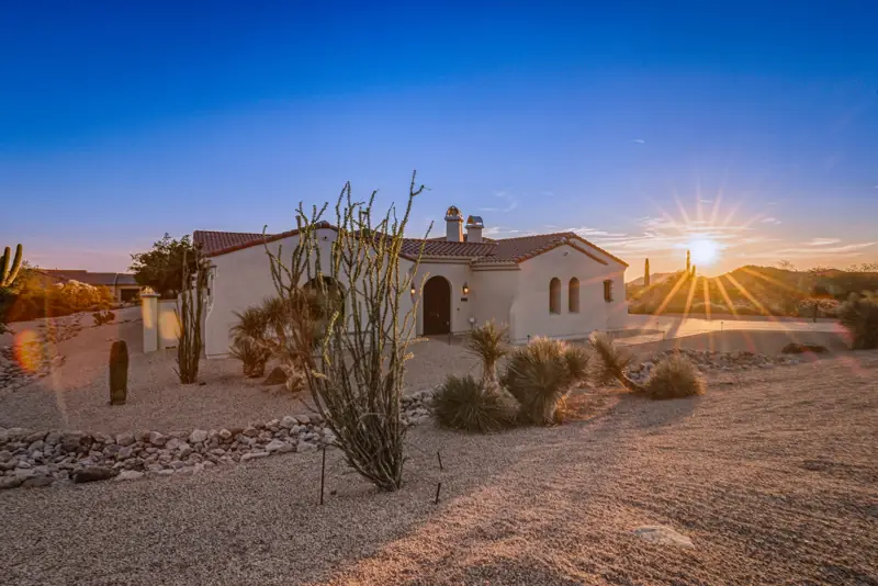 twilight photo, Mesa, AZ