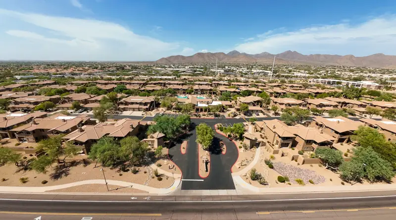 aerial photo, Scottsdale, AZ