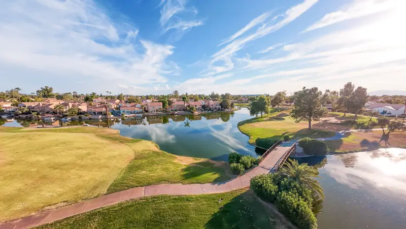 aerial photo, Chandler, AZ