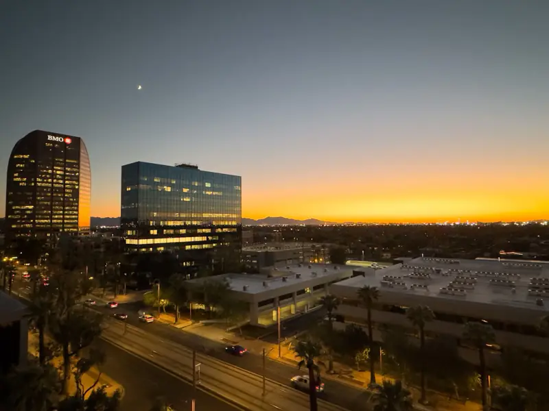 twilight photo, Phoenix, AZ