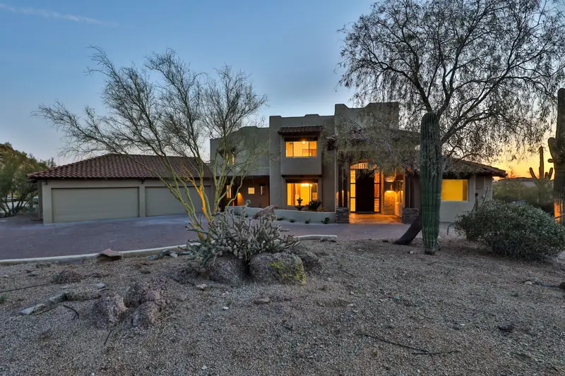twilight photo, Mesa, AZ