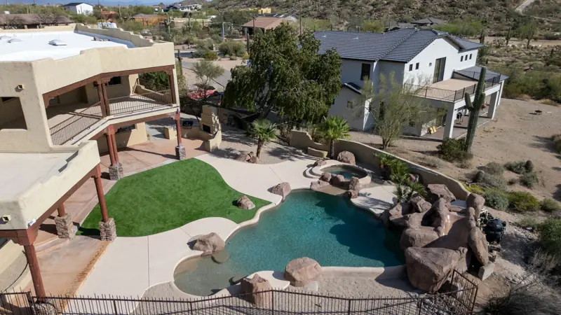 aerial photo, Mesa, AZ