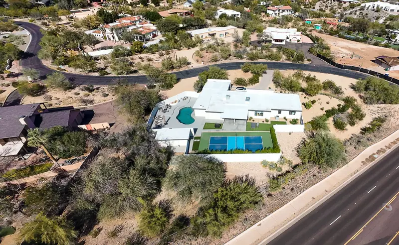 aerial photo, Paradise Valley, AZ